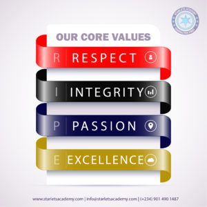 STARLETS- Our Core Values
